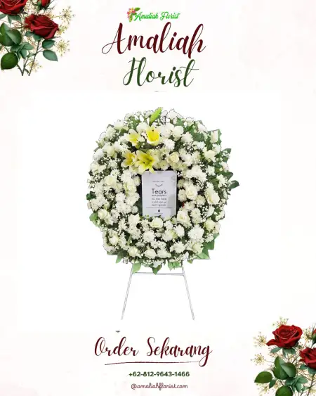 Krans Bunga Duka Cemorokandang