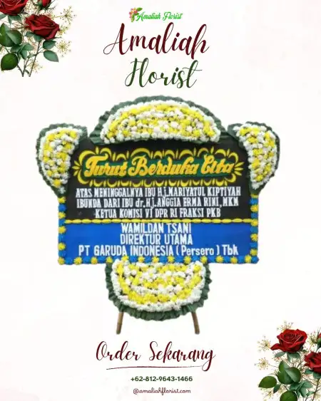 Papan Bunga Duka Cemorokandang